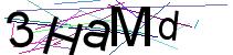 Dieses Bild enthält ein Buchstaben-Zahlen-Rätsel und dient dazu, Spam-Programme fernzuhalten. 