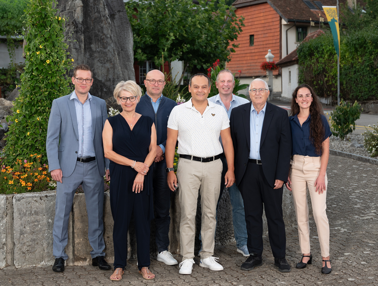 Foto Gesamtgemeinderat 2025-2029 (Foto: Jenni Fabian, Oberbuchsiten)